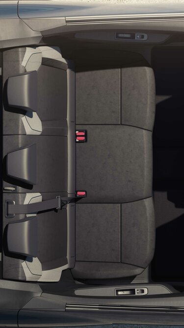 Banquette 40/20/40 et système easy fold - Dacia Bigster
