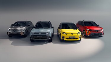 Renault gamme vehicules électriques