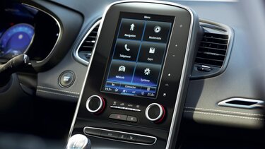 7 Zoll oder 8,7 Zoll großer kapazitiver Touchscreen