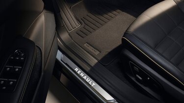 Renault Zubehör Textilfußmatten und Einstiegsleisten