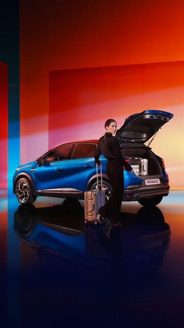 Kofferraumvolumen – Captur Full Hybrid Renault E-Tech