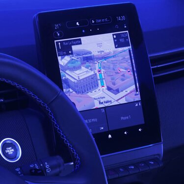 Renault Clio full hybrid E-Tech - écran multimédia