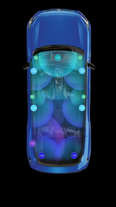 Harman Kardon-Soundsystem – Renault Rafale Full Hybrid E-Tech