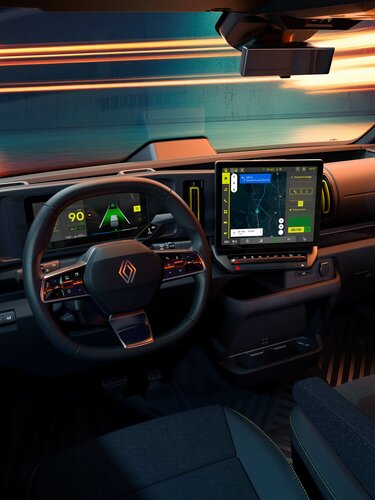 Renault Trafic E-Tech elektrisch – Hightech-Armaturenbrett