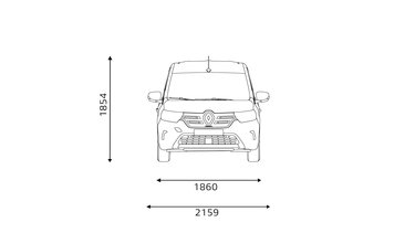 Renault Kangoo Rapid E-Tech 100% elektrisch - L2