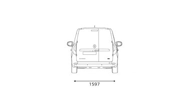 Renault Kangoo E-Tech 100% elektrisch - L2 