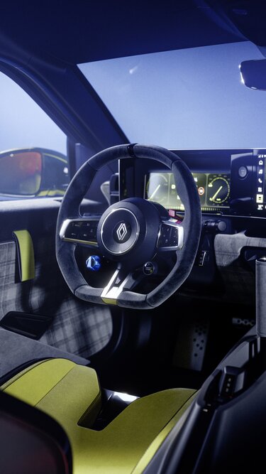 Technologie im Fahrzeug – Renault 5 Turbo 3E