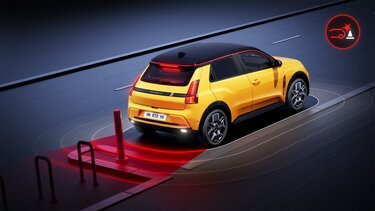 Automatisches Bremsen – Renault 5 E-Tech elektrisch