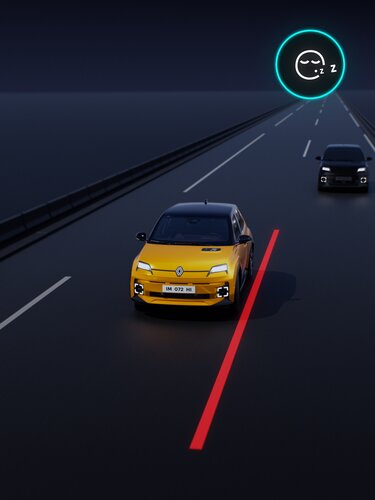 detector de falta de atención - Renault 5 E-Tech 100% eléctrico
