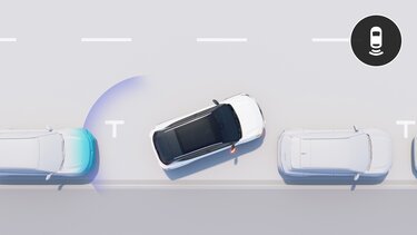 Einparkhilfe hinten – Renault Scenic E-Tech Electric