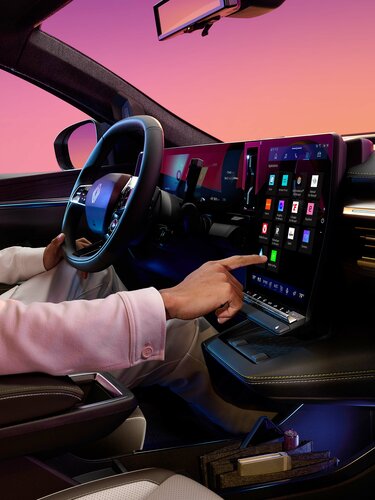Gesichtserkennung mit Fahrersitzverstellung – Renault Scenic E-Tech Electric