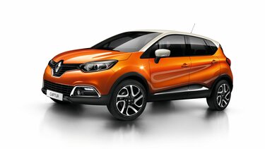 Renault CAPTUR orange intérieur